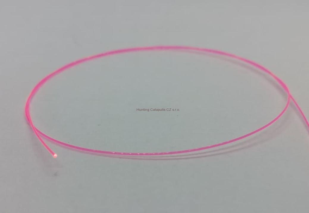 Světlovodné vlákno červené 0.5 mm (334)